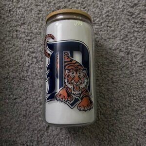 Detroit Tigers 16 oz Libby Glass - NWT